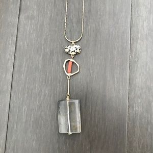 Free People Fez Resin Necklace